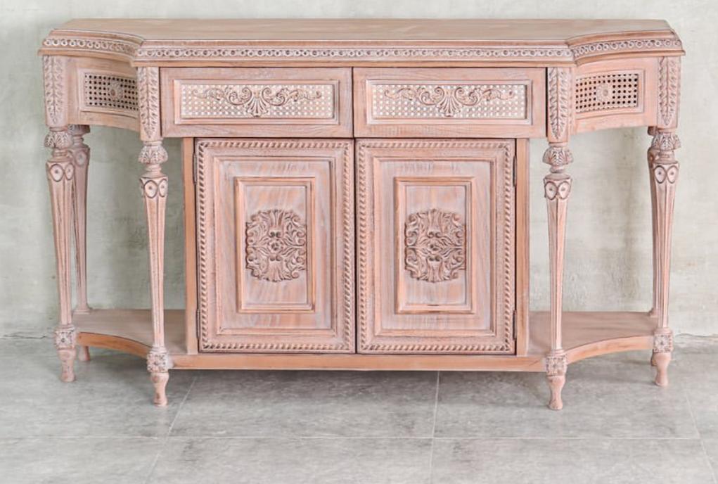 میز کنسول چوبی