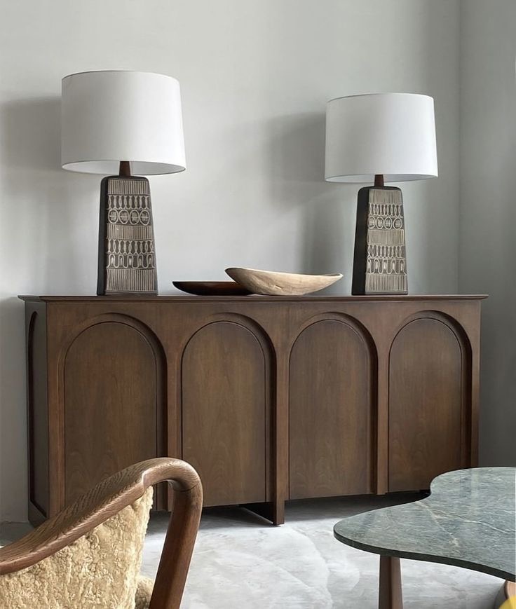 میز کنسول چوبی