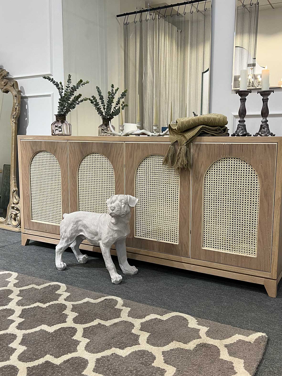 میز کنسول چوبی