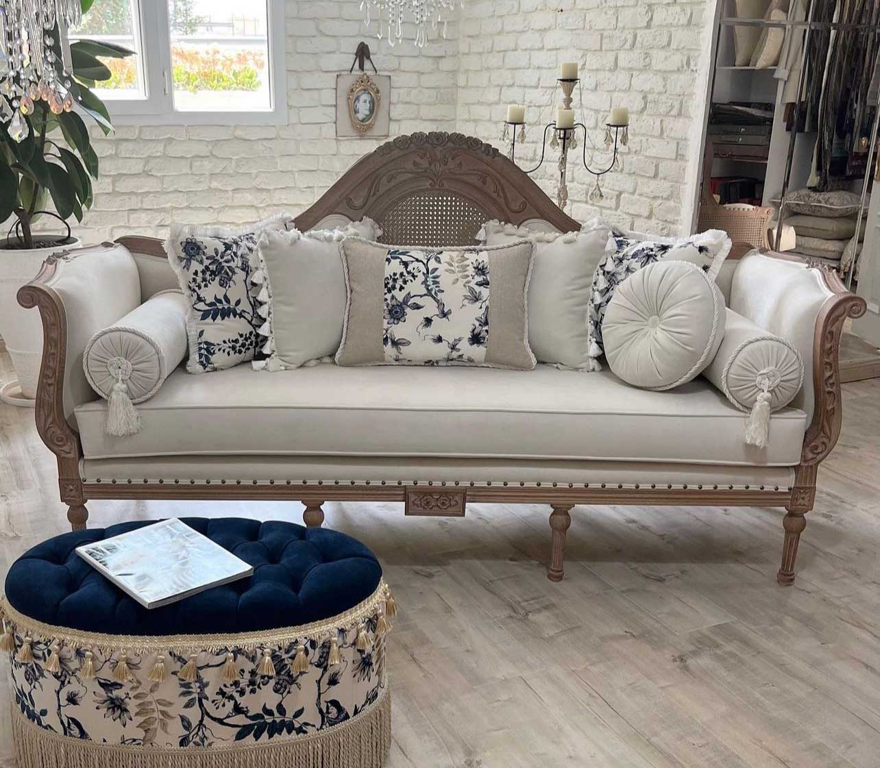 کاناپه سه نفره مدل کاجی