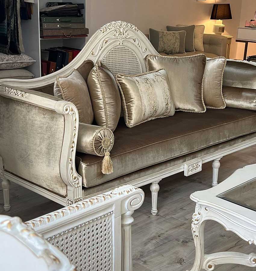 کاناپه سه نفره مدل کاجی